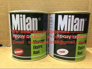 Lem Epoxy Milan ( Resin + Hardener)