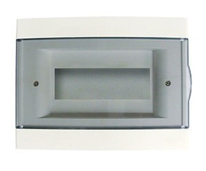 Box MCB Transparan 8 Grup Broco /  MCB Box Transparent 8 Modules Broco