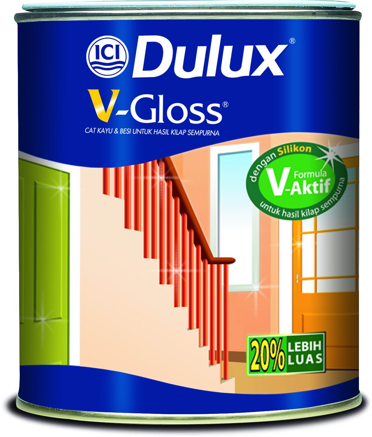 Cat Minyak Merk DULUX  Type V-GLOSS