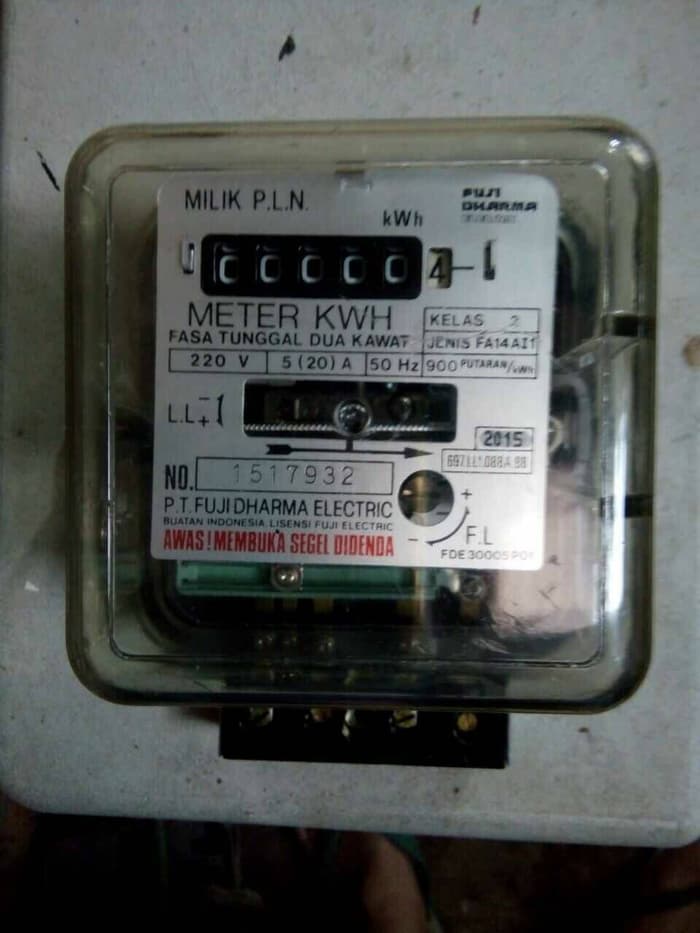 KWH Meter Merk Fuji Dharma  5(20)A