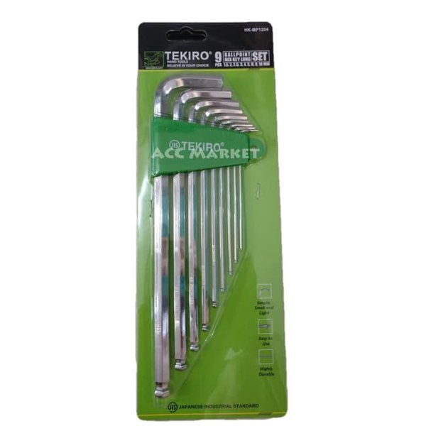 Kunci L Bintang Merk Tekiro