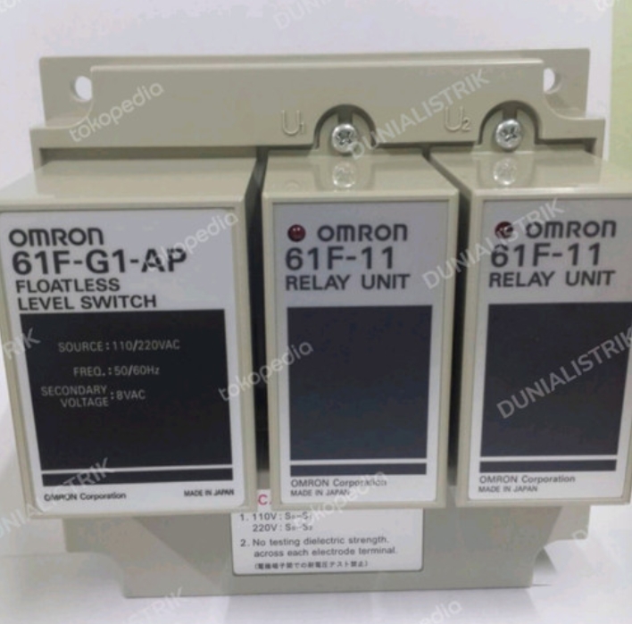 Kenalan Dulu Sama Pengatur Ketinggian Air, Water Level Control 2 Tangki Omron 61F-G1-Ap